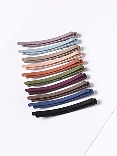 10 Pcs Matte Finish Hair Clips for Accessories
