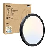 slochi Plafoniera LED Soffitto, 3000K/4000K/6500K IP44 Impermeabile...
