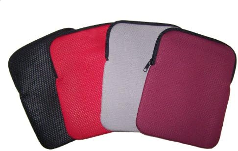9.7" Tablet Sleeve - iPad, iPad 2, HP TouchPad Case - eReader Bag - Black - Textured & Durable Neoprene image 4