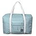Foldable Duffel Bag for Women and Men-Blue, Heylian Lightweight Waterproof Luggage Travel Bag