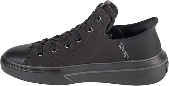 Image of Skechers x Snoop Dogg Snoop One-Boss Life Men's Slip On, 11.5 D(M) US, Black-Black