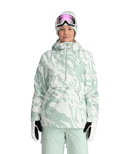 Spyder Womens All Out Anorak White Combo Large