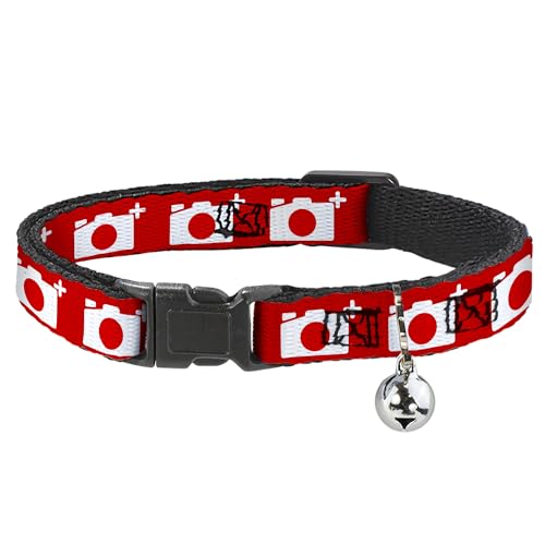 Collar de gato con hebilla de seguridad separable ajustable para mascotas 2