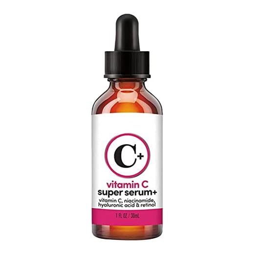 Séruns Faciais com Vitamina C Iluminam | 30ML Sérum Clareador para Manchas Escuras | Hidratante Refirmante Facial Ajuda a Firmar Produtos Cuidados com a Pele