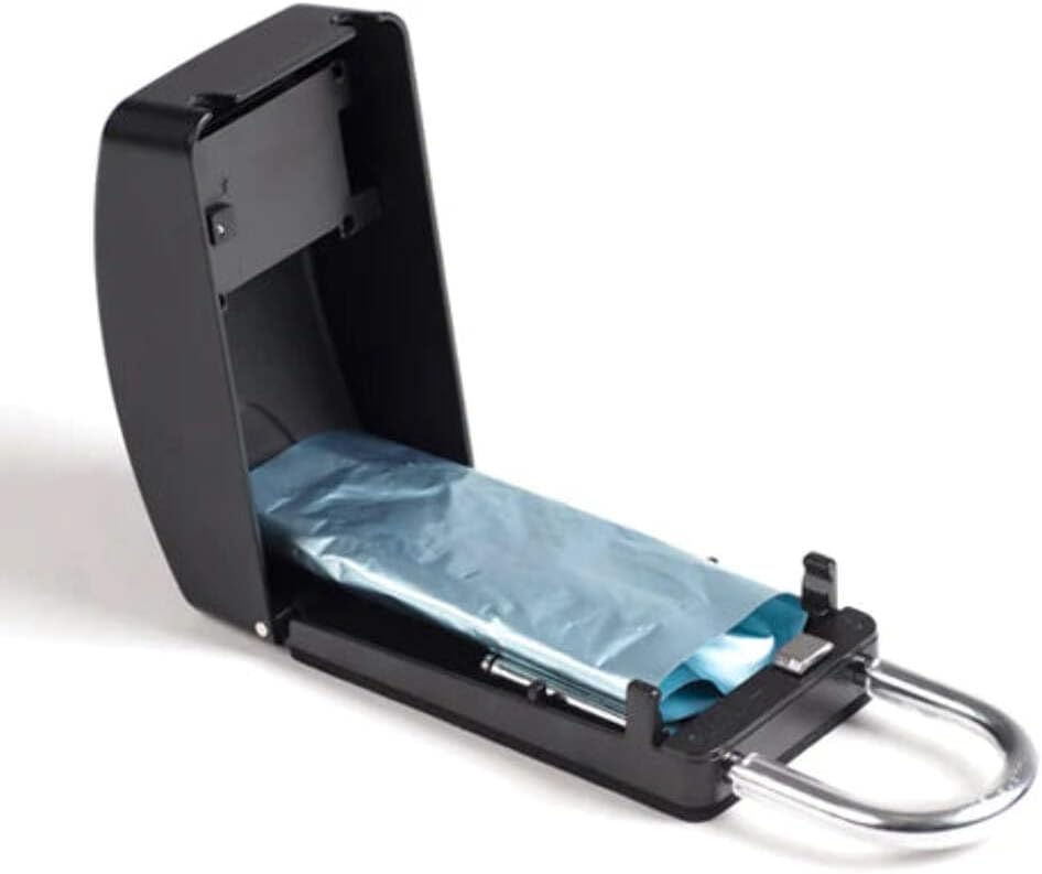 Surflogic Key Security Lock Double System/Key Safe - Black