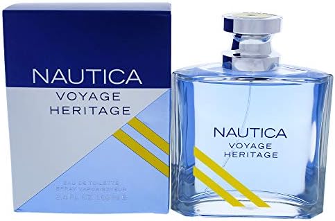 Nautica Voyage Heritage by Nautica for Men - 3.4 oz EDT Spray, I0092221