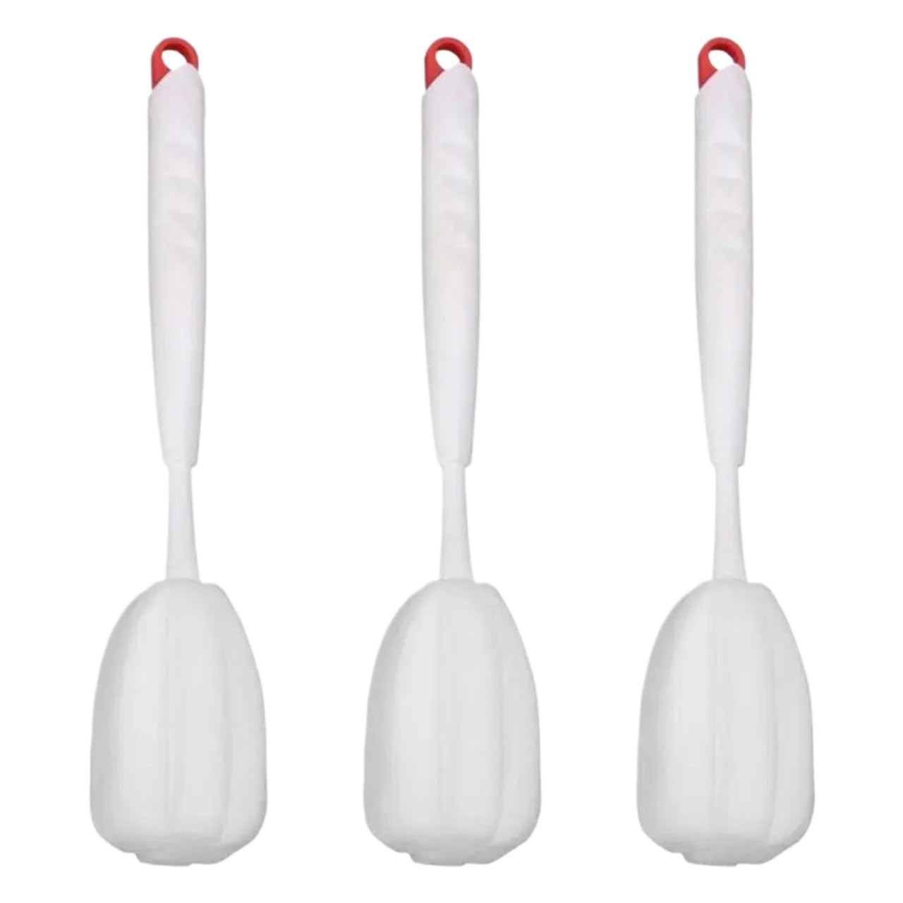 Bottle Brush 1pc Sponge Cleaning Brush For Bottles Cups(Red)