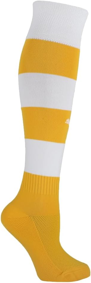 Calcetines hasta la rodilla Hoop para hombre Botas de fútbol - Amarillo