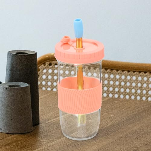 Vaso de vidrio de 24oz para evitar manchas y lavado difícil 6
