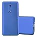 Produktbild Cadorabo Hülle für Nokia 5 2017 in METALLIC BLAU - Handyhülle aus flexiblem TPU Silikon - Silikonhülle Schutzhülle Ultra Slim Soft Back Cover Case Bumper
