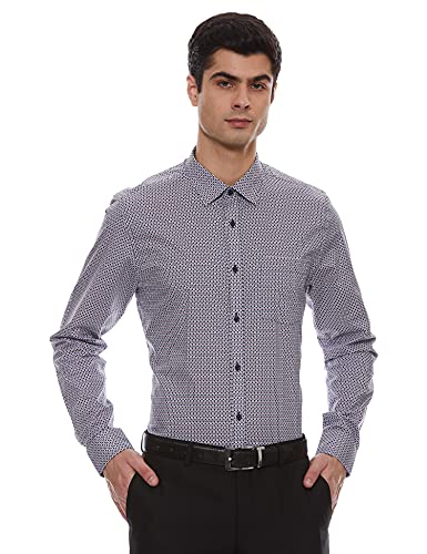 Image of blackberrys Men's Solid Slim fit Formal Shirt