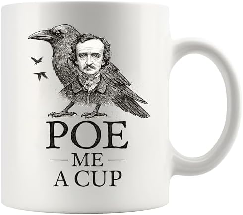 Panvola Poe Me A Cup Writer Gifts Author Dad Mom Girlfriend Boyfr...