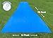 Make-A-Slide. Giant Blue Plastic Water Slides for Adults - 100, 75, 50 Feet Long Heavy-Duty Slip and Slides Water Tarps (75 Foot Slide)
