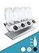 Produktbild SodaNature | 4er Premium Edelstahl Abtropfhalter für SodaStream Crystal Flaschen | Design Flaschenhalter "Z-Shape" [Neues Design 2020] | Spülmaschinenfest & 2-fach entgratet