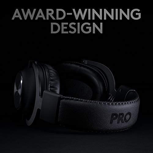 Logitech G PRO X Wireless Lightspeed Gaming Headset with Blue VO!CE Mic Filter Tech, 50 mm PRO-G Drivers, and DTS Headphone:X 2.0 Surround Sound, 20+ Hour Battery Life - Black by Logitech G - Image 8
