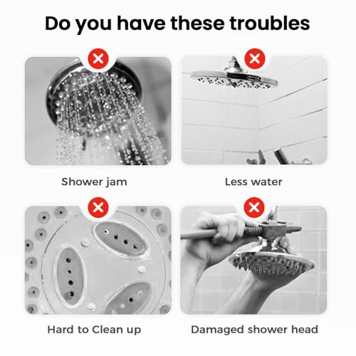 Image of Shower Head Cleaning Brush for Small Holes, Anti-Clogging Nozzle Brush for Shower Head,Phone Hole Pore Gap, Multifunctional Crevice Tiny Cleaning Brushes (20Pcs)