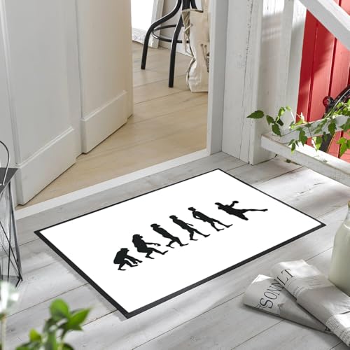 Paillasson Evolution Handball blanc : cadeau idéal pour handballeur - 6