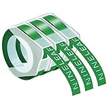 beschriftungsgerät test Vielseitig: Kompatibel für Dymo 3D Prägeetiketten können im Innen- oder Außenbereich verwendet werden, auch bei rauen Wetterbedingungen und kann für die Kennzeichnung von Küche, lackiertem Metall, Regalen, Pulverbeschichtung, Lagerkanister, Gefrierschränke, Mikrowellen, Geschirrspüler, etc. verwendet werden. Darüber hinaus kann dieses Band auch auf glatten und ebenen Oberflächen angebracht werden.