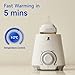 Snow Bear Baby Bottle Warmer & Breastmilk Heater - Fast & Even Warming for Breast Milk, Formula, and Baby Food - Safe, Efficient, Portable & Convenient for Busy Parents