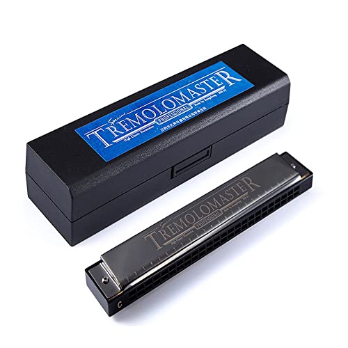 SHUIYUE 24 Trous Tremolo Harmonica Élégant C Tonalité Orgue à Bouche Noire pour Joueur Professionnel Étudiants Débutants… - Les Beatles, Paul McCartney, John Lennon, RIngo Starr, George Harrison SHUIYUE 24 Trous Tremolo Harmonica Élégant C Tonalité Orgue à Bouche Noire pour Joueur Professionnel Étudiants Débutants… – Image 5