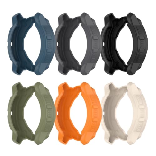 �yFaygtni�z6�F�Z�b�g GARMIN�Ή��p Instinct 3 45mm�Ή��p �P�[�X �V���R���� �\�t�g �ϏՌ� �y�� ���^ �����ȒP �t�B�����Ȃ� Instinct 3 Dual Power/AMOLED 45mm�Ή��p �J�o�[