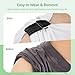 4 Pairs of Sports Sleeve Holders, Dual-Sided Jersey Sleeve Bands for Soccer, Basketball, Volleyball, Tennis with Nylon Fastener Tapes