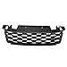 KARPAL Front Upper Bumper Mesh Grille Intake Grill Gloss Black LR098747 Compatible with 2018 2019 Land Rover Range Rover Sport L494