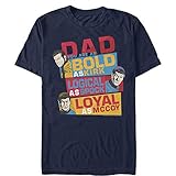 Men's Star Trek Father's Day Dad Qualities T-Shirt - Navy Blue - 2X Large