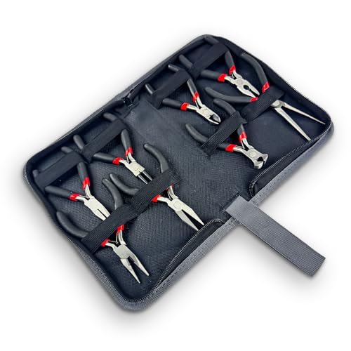 Kit di 8 Pinze per Gioielli, Kit di Strumenti Professionali