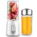 LYZL Portable Blender, 350ml creatore dello Smoothie, con 6-Lama Testa, Vetro borosilicato + Materiale PP, One-Chiave operativa, 2000 MA, per casa, Ufficio, Sport, Viaggi