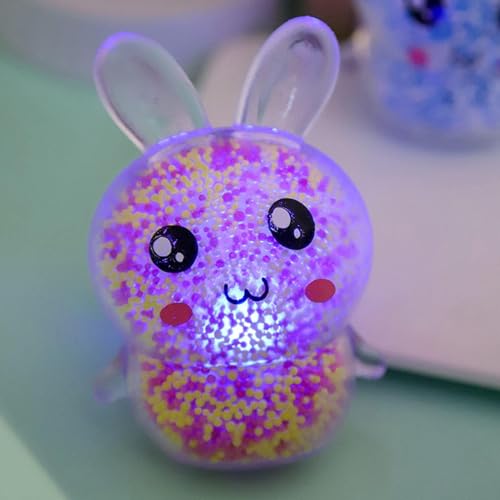 4 Stück Stress Squeeze Ostern,Ostern Leuchtendes Squeeze Toys,Anti Stress Bälle,Oster Leuchtendes Spielzeug,Antistress SqueezeBall,Stress Relief Toy für Erwachsene und Kinder