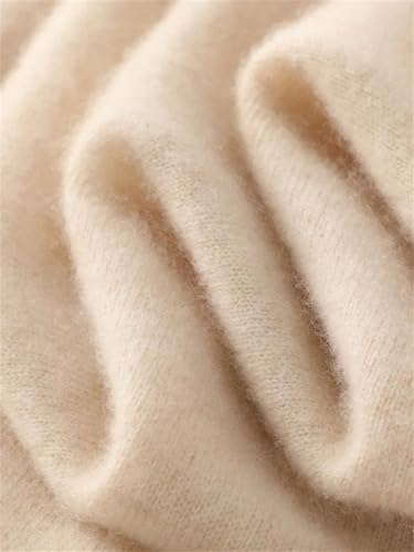 Men's Round Neck Casual Pullover Merino Wool Soft Warm Casual Bottoming Top3