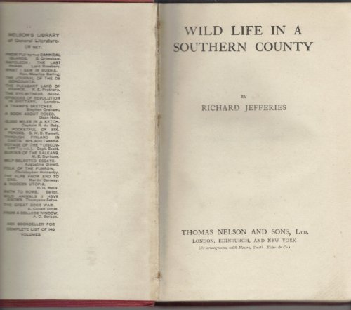 Wild Life In A Southern County B000S2WIIC Book Cover