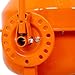 AMZOSS 3 Cu. Ft. Concrete Mixer, 400W 1/3HP Electric Cement Mixer Machine with Wheel and Stand, Wheelbarrow Cement Mixing Tools for Stucco