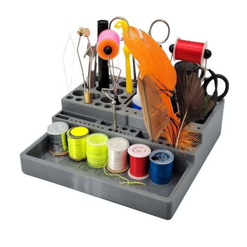 Contenitore Attrezzi per Costruzione Artificiali | Porta Pinze da | Portamoine e Filo, Cassetta Attrezzi Portatile, Accessori per Esche Artificiali e Garage