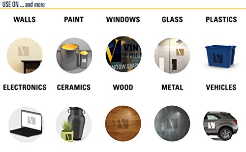 6 Pack (5In X 5In) Recycle Logo Sticker To Organize Your Trash - For Trash Cans, Garbage Containers And Recycle Bins - Premium Vinyl Decal (5In X 5In, Metallic Green) #TOP7