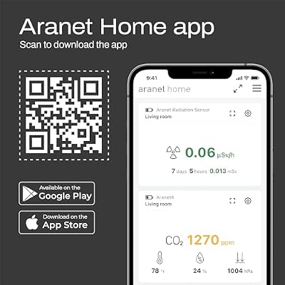 Indoor Air Quality Bundle: Aranet4 CO2 Monitor + Aranet2 Humidity & Temperature Sensor