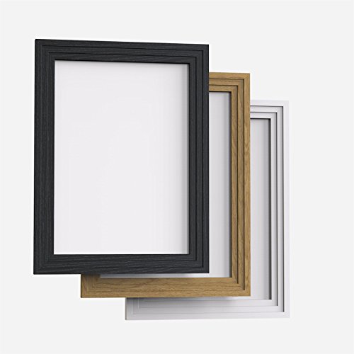 Image of Oak A3 (29.7x42cm) Photo Picture Poster Frame - Traditional Step Range, 30mm Step, Wall Hang