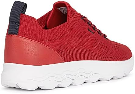 Geox Men's Casual and Fashion Sneakers, Red, 12 | Image 6