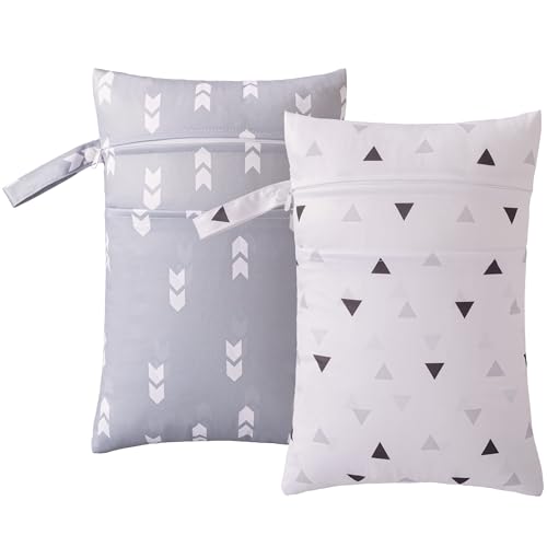 HBselect 2 Stück Nasstasche Windeltasche