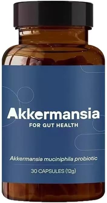 Prebiotic A.kkermansia – supports intestinal health, strengthens the intestinal wall, improves intestinal condition, delayed release, healthy intestinal strains.