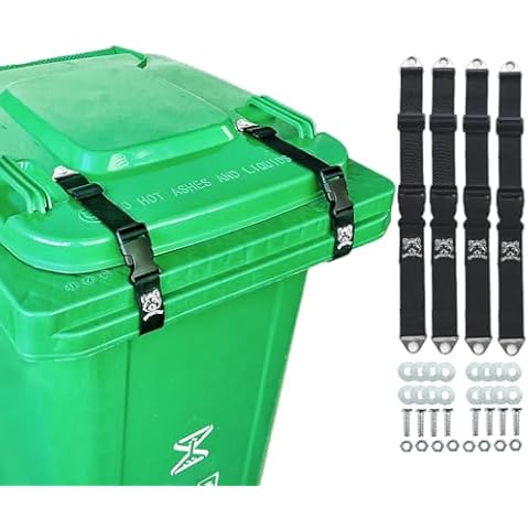 SPMKTQK Animal-Proof Trash Can Locks Cover
