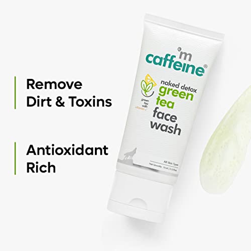 mCaffeine Daily Glow Kit with Green Tea Face Wash & Vitamin C Face Serum | Facial Kit for Men & Women for Daily Skincare Routine | Anti-Oxidant... - Image 4