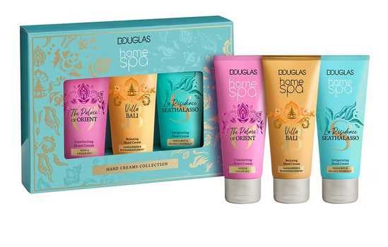 Douglas - Home Spa - Hand Cream Collection - The Palace of Orient Hand Cream 75ml + Villa Bali Hand Cream 75ml + Le Résidence Hand Cream 75ml