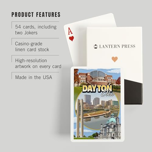 Lantern Press Dayton, Ohio, 52 Cartas Póker para Adultos miniatura 3