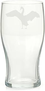 Goose Engraved Pint Glass, Goose Gift, Gift for Women, Gift for Men