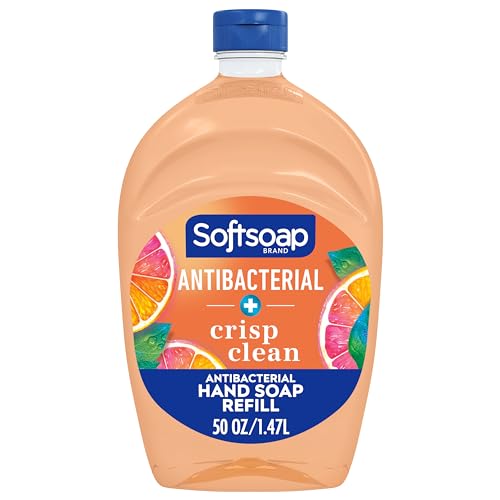 Softsoap Antibacterial Refill 50oz Crisp Clean Scent