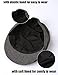 A&J DESIGN Baby Boy Tweed Flat Cap Beret Hat (6-12 Months, Black)