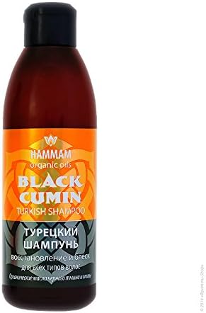 Hammam Organic Oils Turkish Shampoo "Black Cumin" Recovery and Shine for All Types 320ml