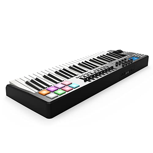 Clavier Piano 49 Portable 49-clés USB MIDI Contrôleur du Clavier 8 RVB Tampons De Déclencheurs Arrière Colorés - Les Beatles, Paul McCartney, John Lennon, RIngo Starr, George Harrison Clavier Piano 49 Portable 49-clés USB MIDI Contrôleur du Clavier 8 RVB Tampons De Déclencheurs Arrière Colorés – Image 6